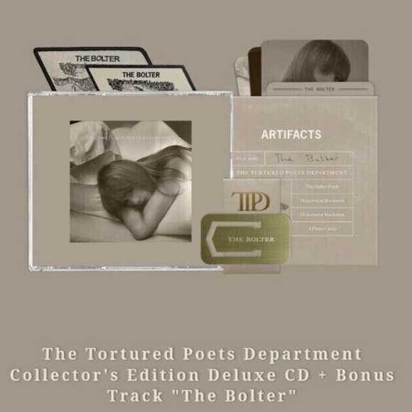 💥FLASH Moving Sale💥 NWT Deluxe Taylor Swift TTPD Collector CD Collection - Picture 7 of 9